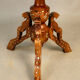 Central Foot Nacre Inlay Pedestal Table