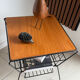 Side table / Vintage 50s-60s magazine rack table