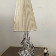 Lampe vintage en cristal France années 60-70