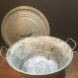 Basin & zinc lid Ø 43