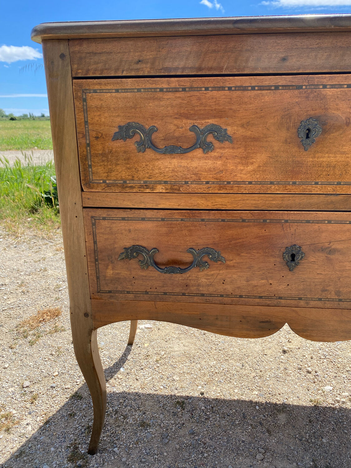 Louis XV style chest of drawers