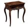 Antique lacquered oak work table, France, 20th century