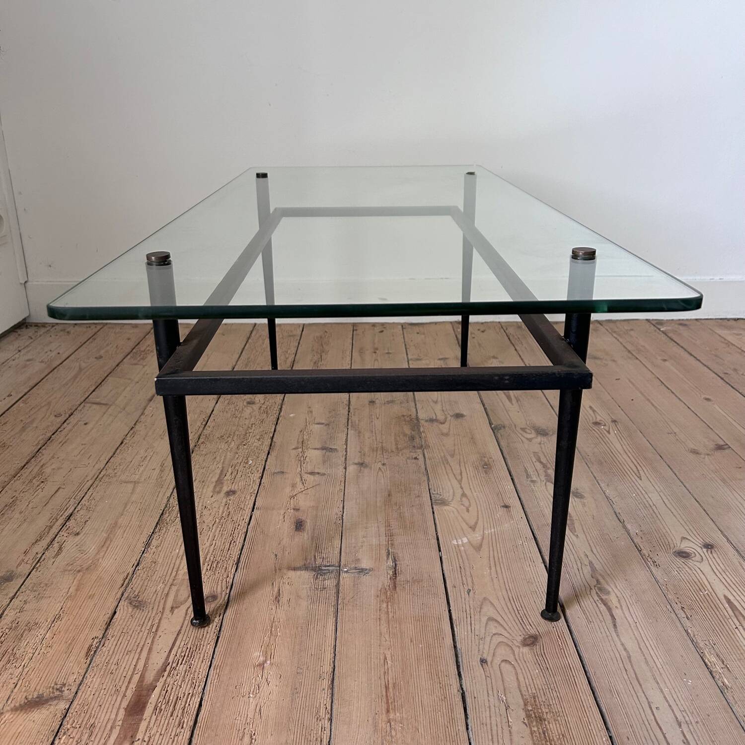 Modernist coffee table by Roger Le Bihan, circa 1950.