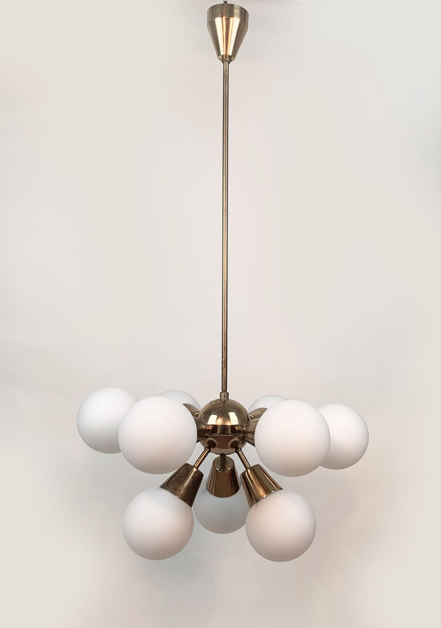 Chandelier by J. Bejvl, Kamenicky Šenov, Czech Republic, 1970s
