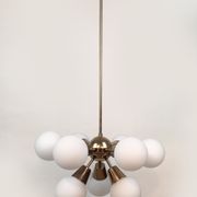 Chandelier by J. Bejvl, Kamenicky Šenov, Czech Republic, 1970s