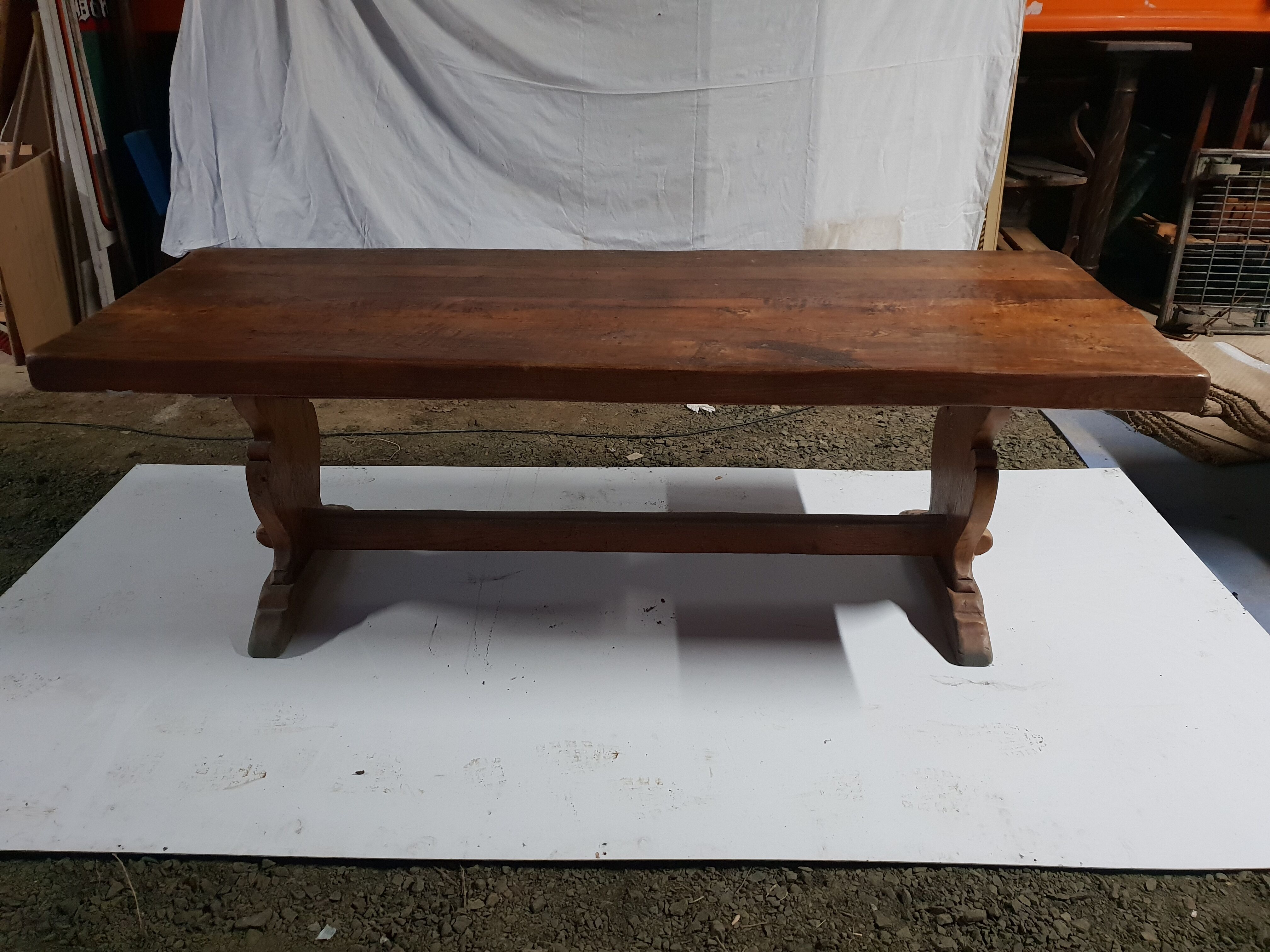 Oak monastery table