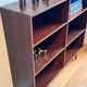 Vintage Scandinavian library in rosewood "Alfred"