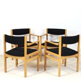 Fauteuil danois en chêne