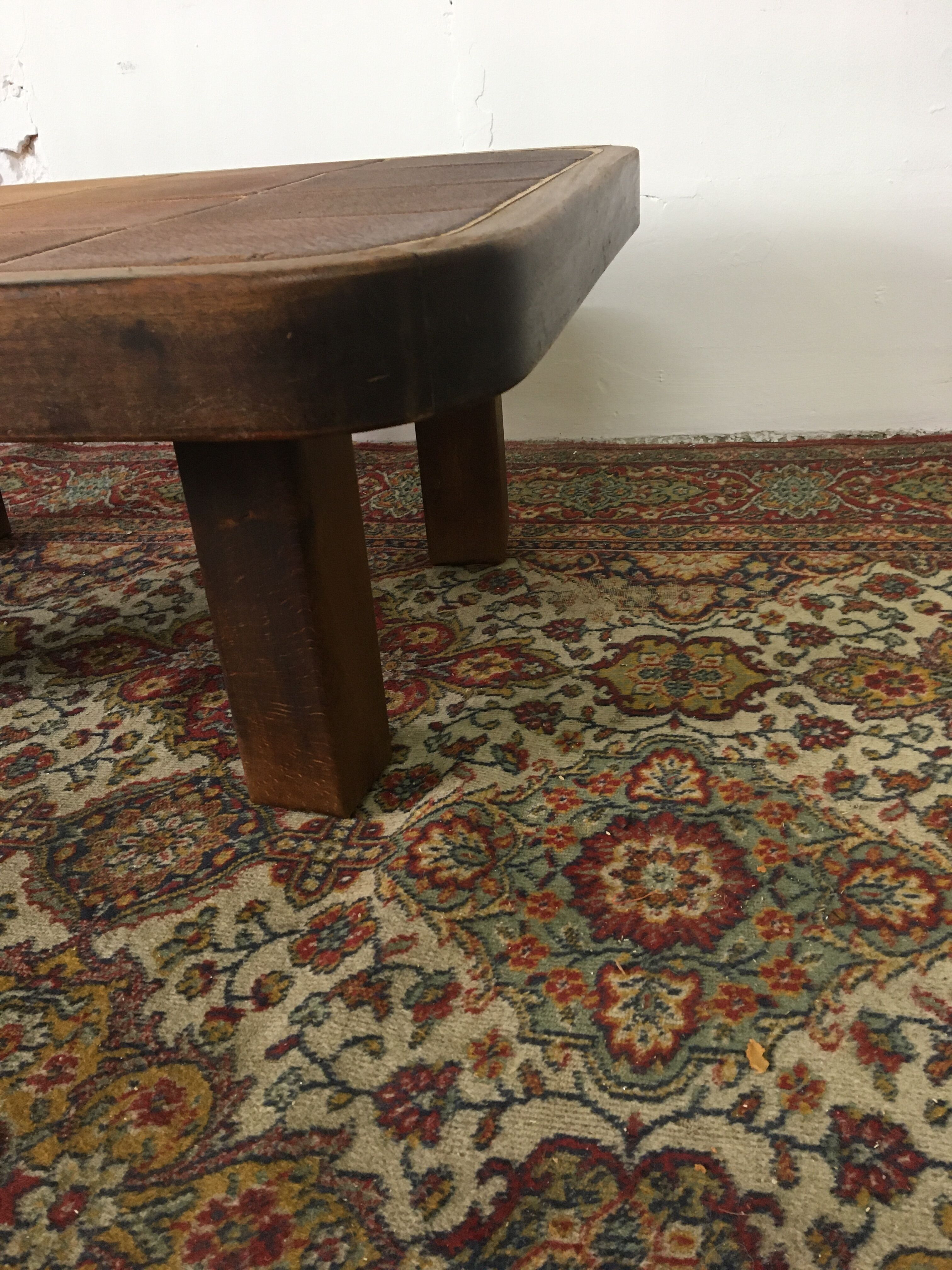 Ceramic coffee table by Barrois Vallauris