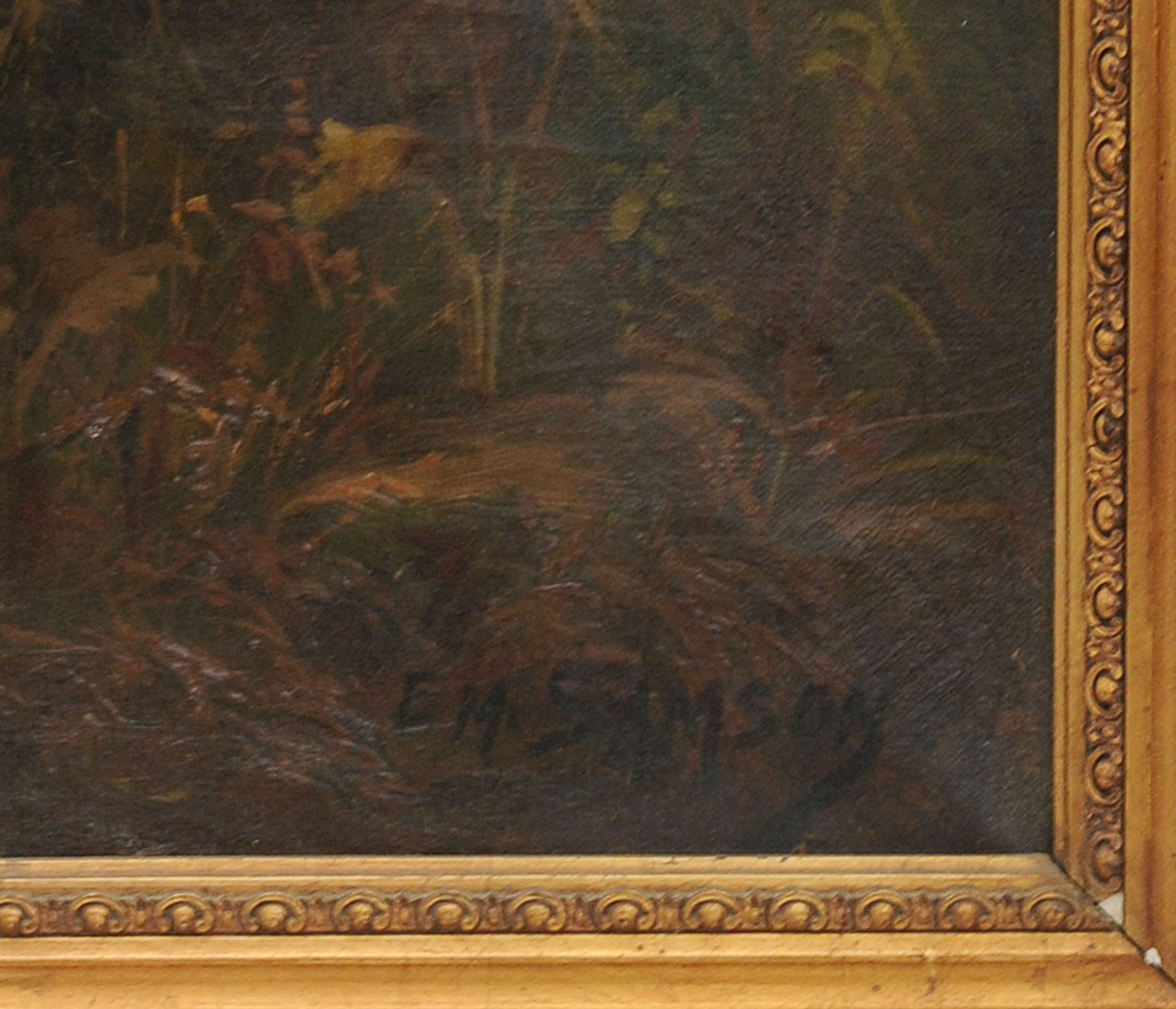 E. M. Samson (19th century) oil on canvas