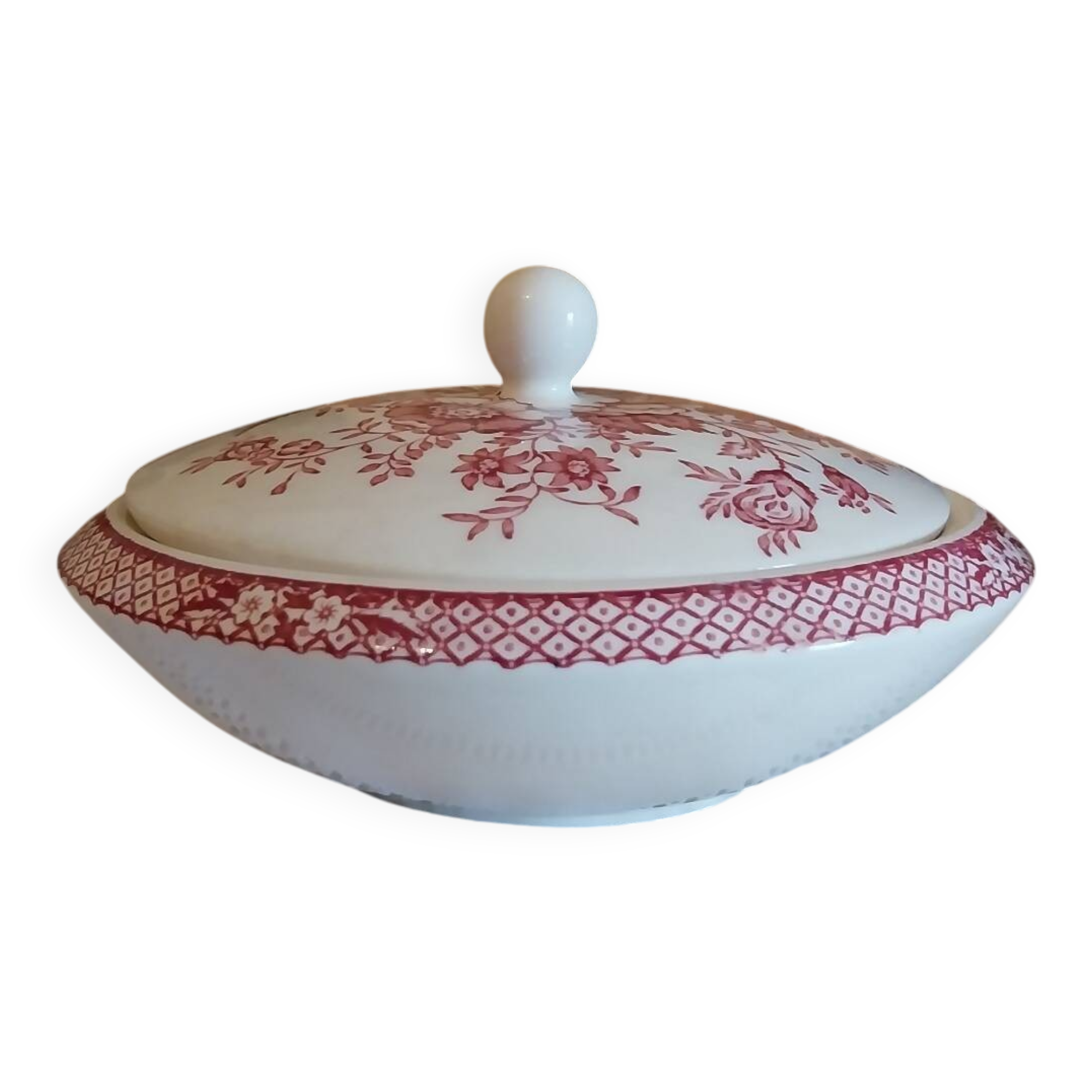 Vintage Mason's English earthenware box