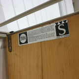 Pinewood wall unit by Nils “Nisse” Strinning for String, Sweden 1950's