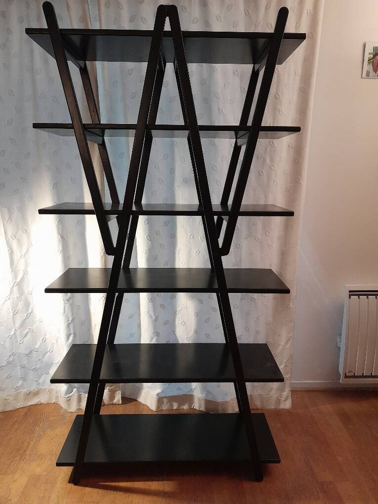 Cassina nuvola red shelf black walnut