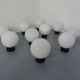 Opaline Glass Ceiling Lamp from Limburg, 1960s