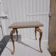 Table d'appoint  marbre fer forgé