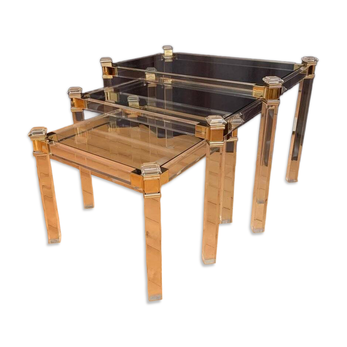 Side tables from Orsenigo, 1970s, set of 3