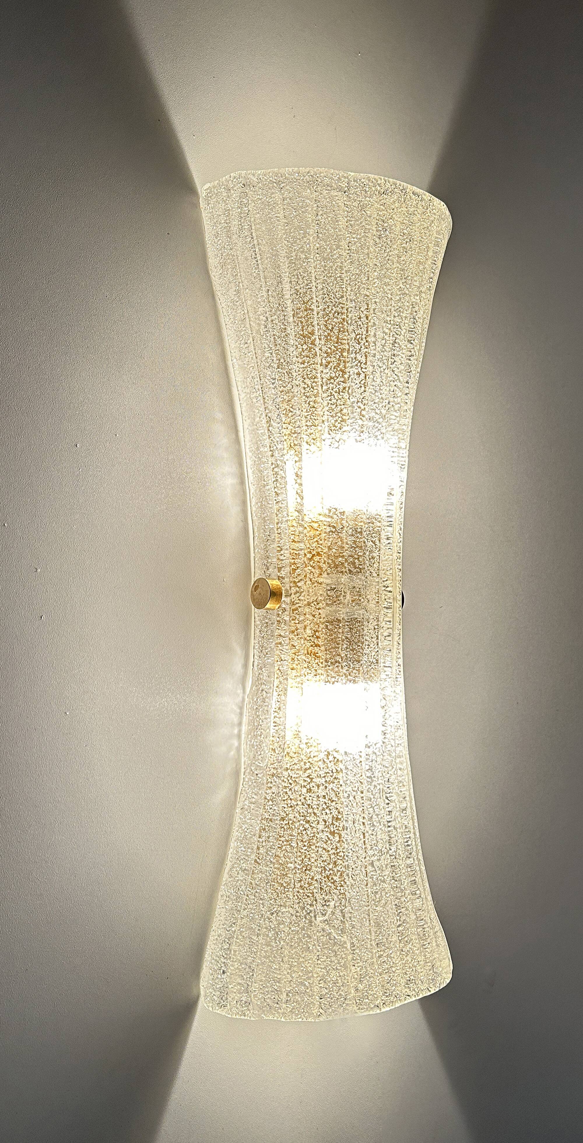 Vintage Glass Wall Lamp