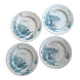 4 plates iron earth Gien model Ducks