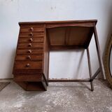 Bureau 7  tiroirs années 50