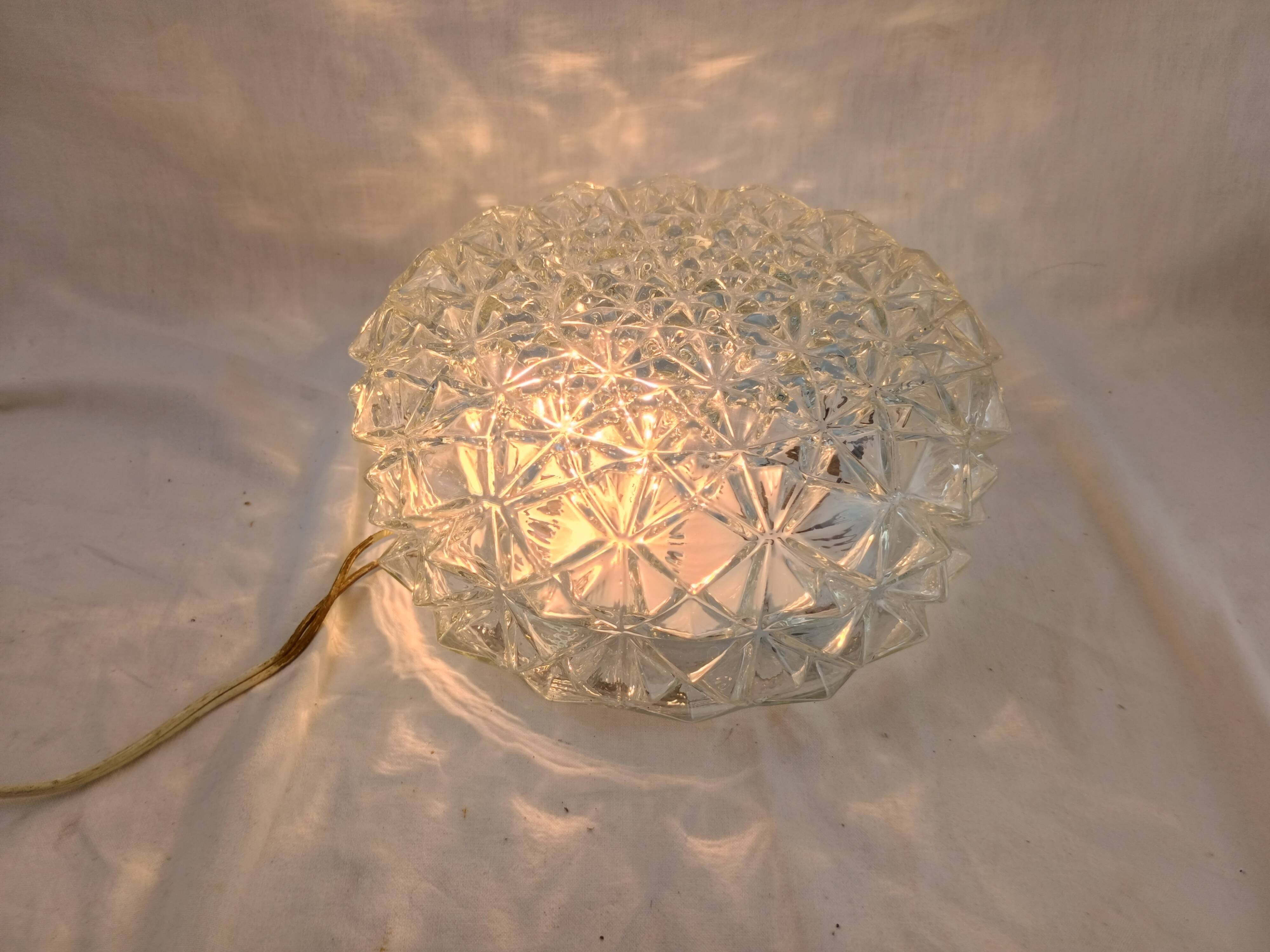 Superb vintage french ceiling light vianne