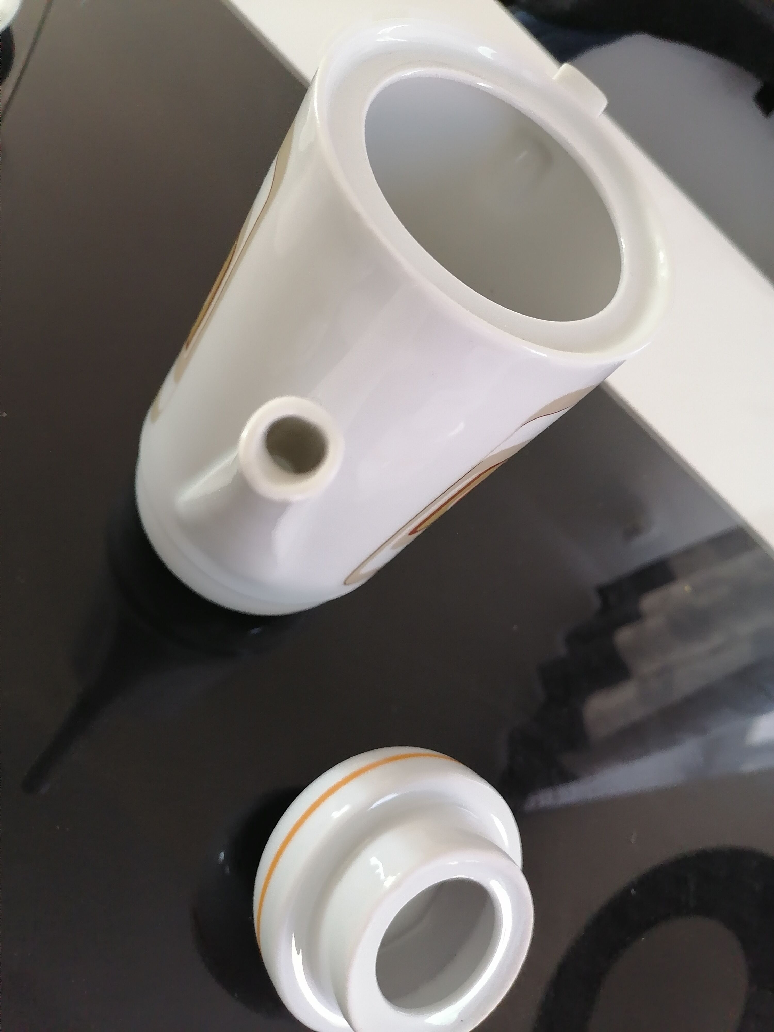 Bareuther porcelain coffee set 14 pieces 1970 waldsassen