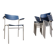 Minimalist metal and plywood stackable armchairs by Gijs Van Der Sluis