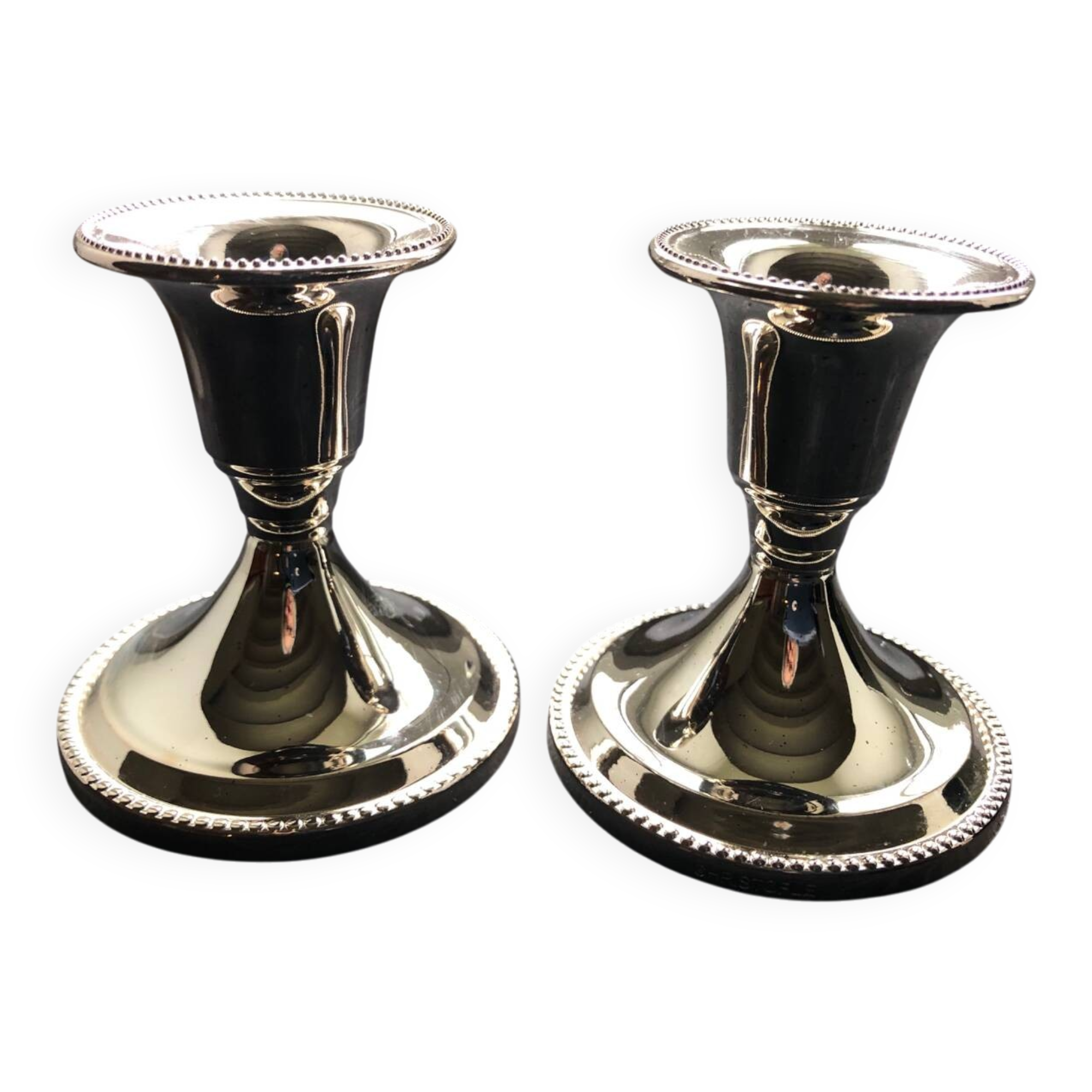 Pair of Christofle candlesticks
