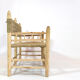 Banquette marocain en bois et corde