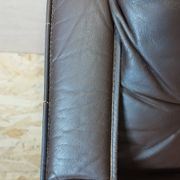 Fauteuil en cuir Westnofa Siesta par Ingmar Relling, 1960