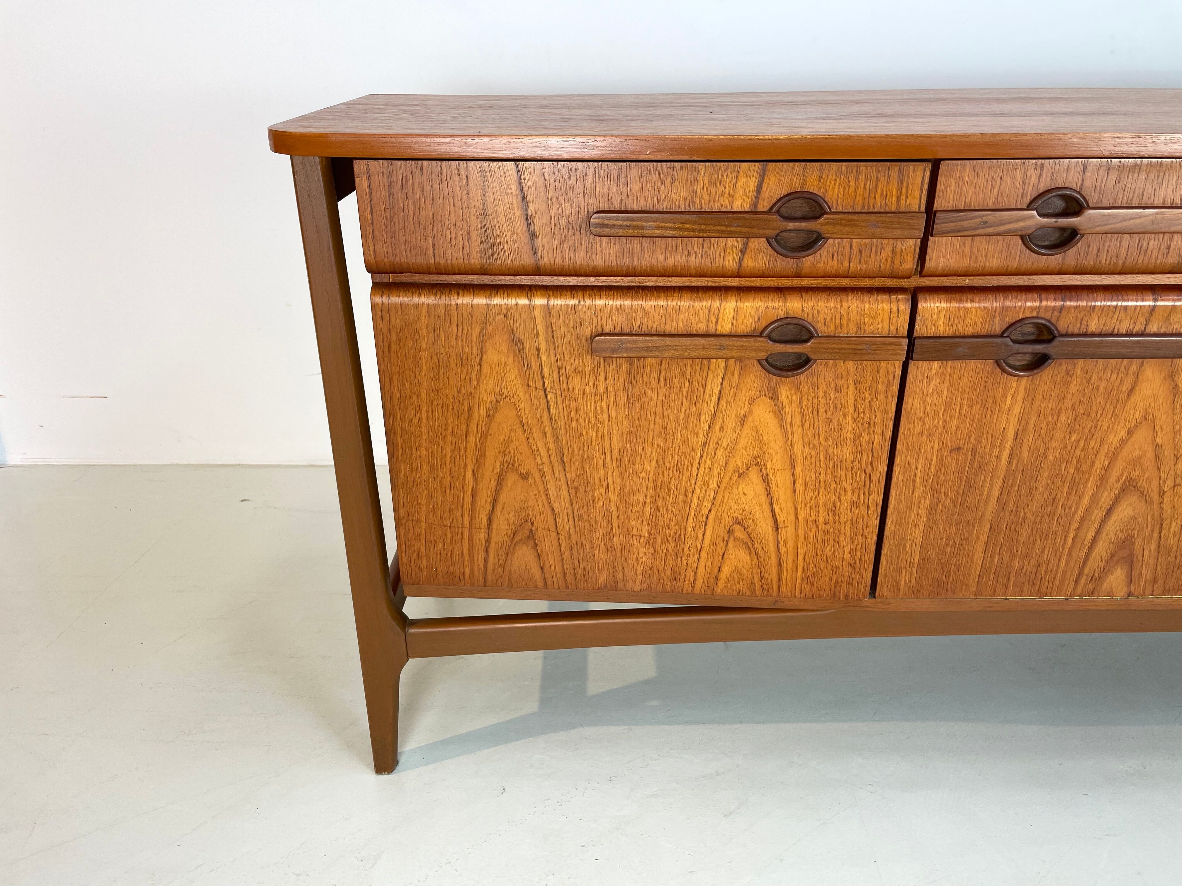 Vintage teak sidebaord by Nathan Uk