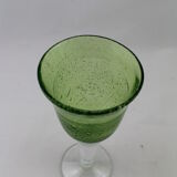 6 footed glasses in biot bubble