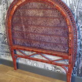 Vintage rattan headboard l=110cm