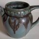 Denbac art-deco pitcher in flammé sandstone