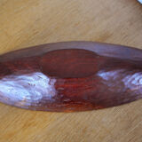 Grand coupe oblongue in mahogany west africa, circa 1970