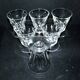 Set of 6 Saint-Louis flat-ribbed cut crystal goblet wine glasses? close Talleyrand 8.5cm