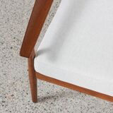 Paire de fauteuils danois vintage par Arne Vodder pour Glostrup 1960
