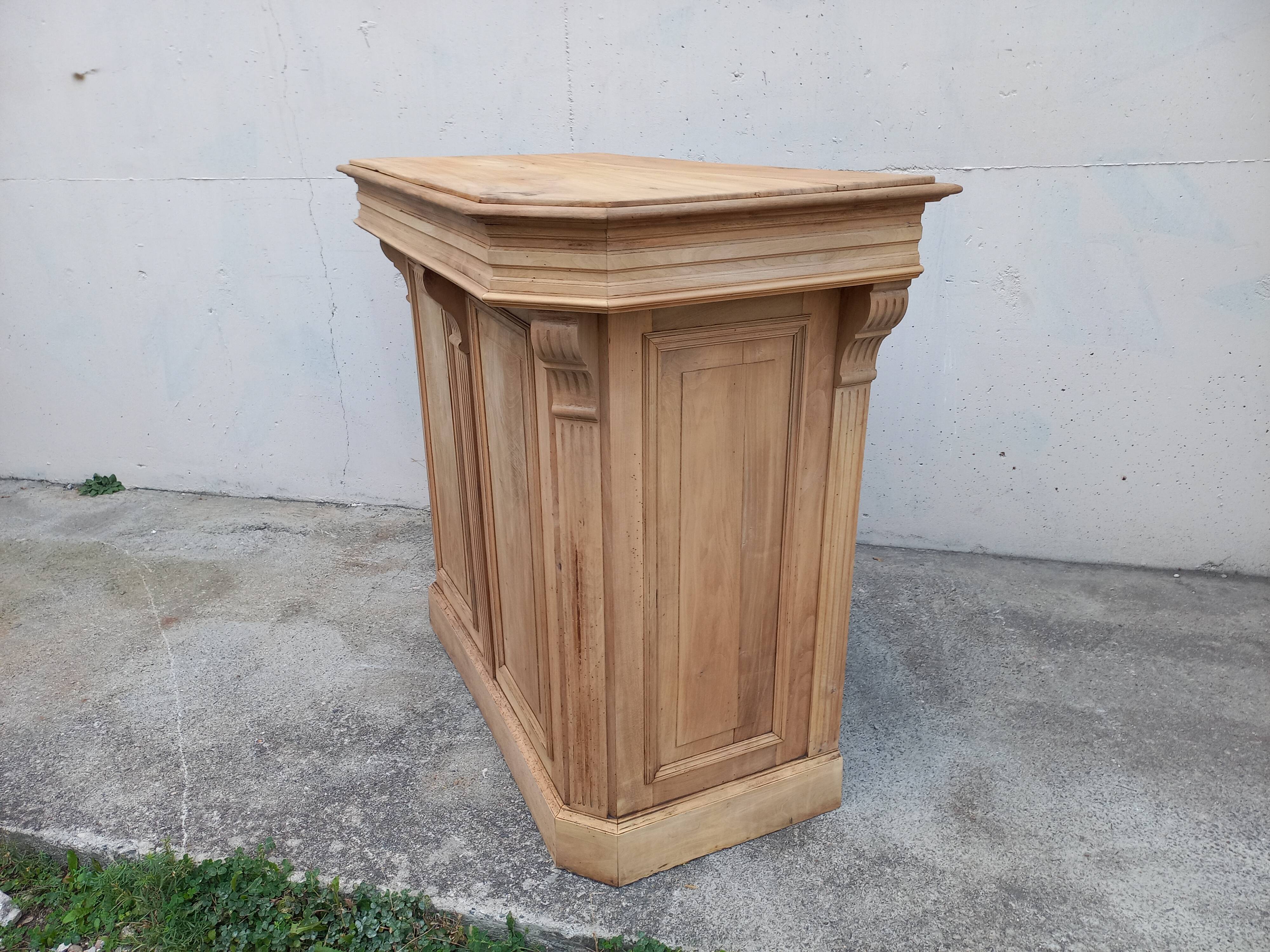 Former store counter, bar