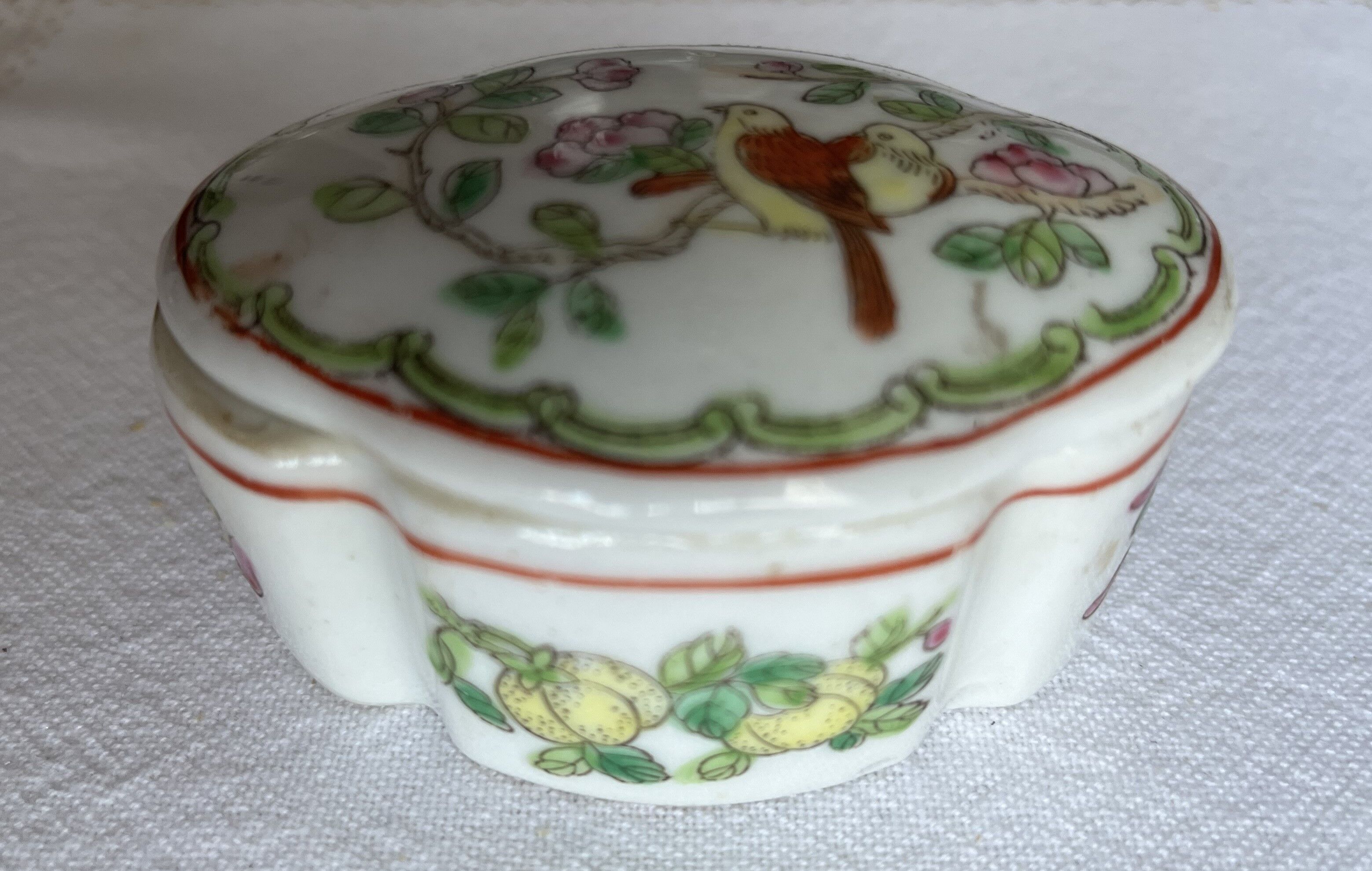 Porcelain box from China