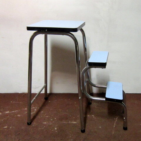 Tabouret escabeau en formica