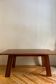 Walnut table by Mario Marenco