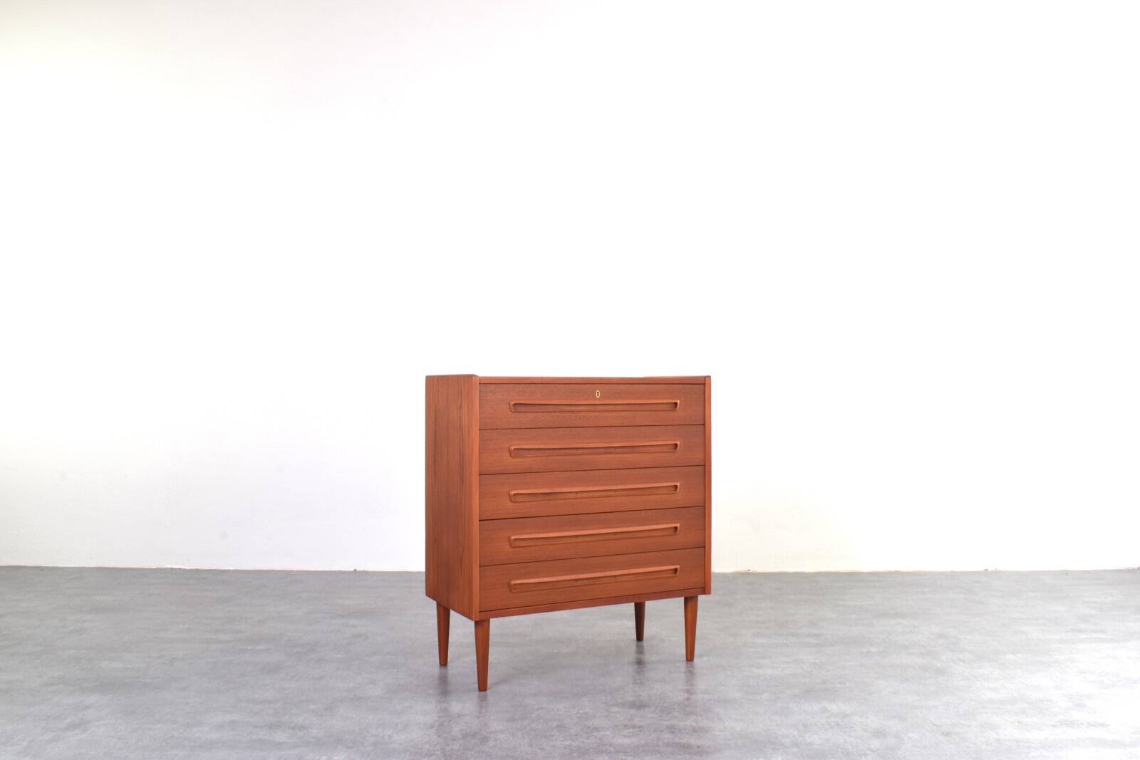 Mid-Century Danish Teak Chest of Drawers, 1960s