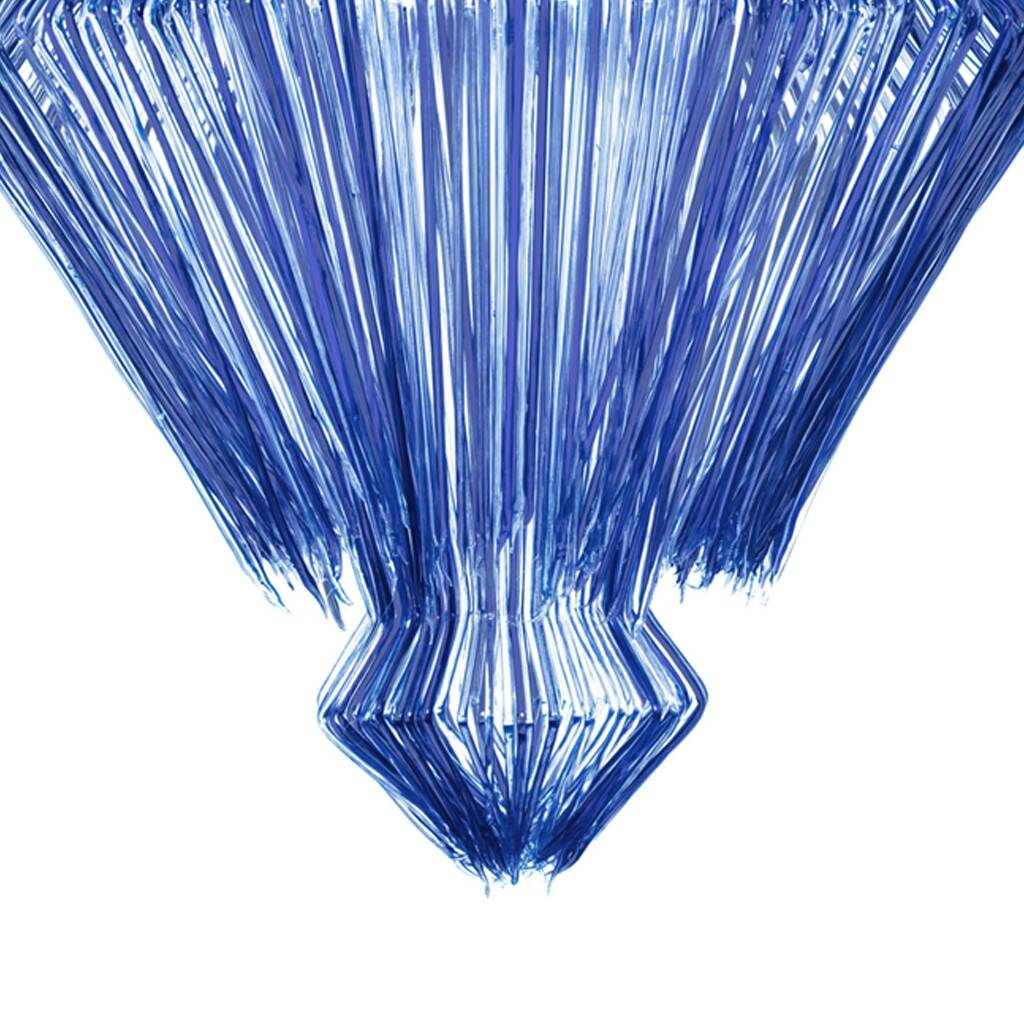 Contemporary Jacopo Foggini Pendant Blue Polycarbonate Italian Pendant Lamp