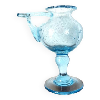 Biot bubble glass oil lamp