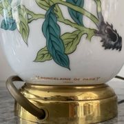 Lamp base in Paris porcelain