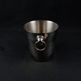 Vintage 1970s stainless steel champagne bucket by Létang Rémy