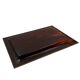 Hollywood regency brass and tortoiseshell lucite tray, Italy 1970s
