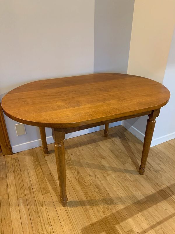Solid oak table