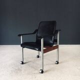 Mid-Century Modern Scandinavian Office Chair from Dyrlund, Denmark, 1960s