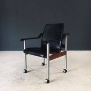 Mid-Century Modern Scandinavian Office Chair from Dyrlund, Denmark, 1960s