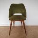 Furry barrel chair
